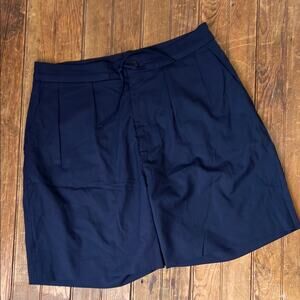 Mens Paul Smith navy blue shorts side pockets size 32